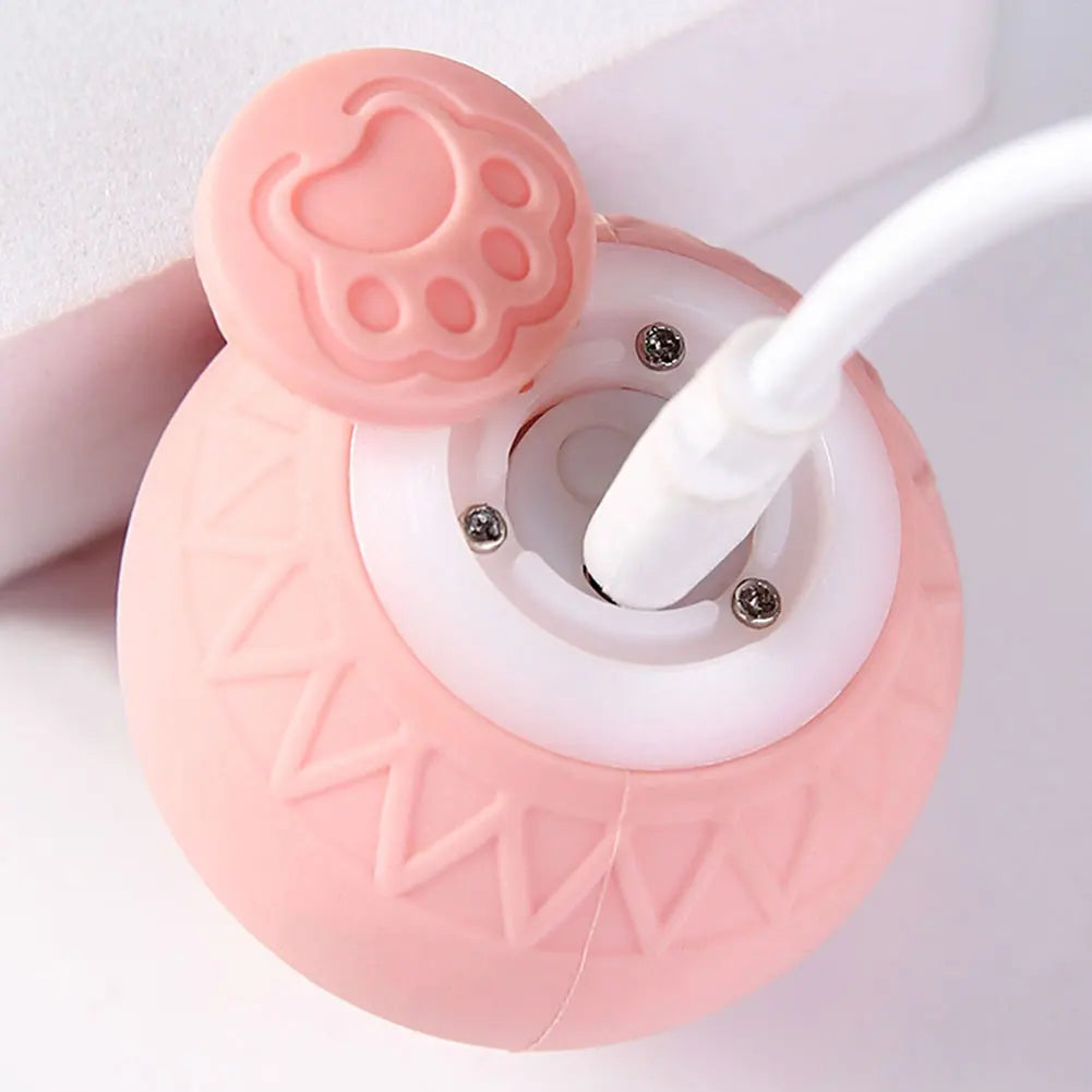 1-6pcs Automatic Rolling Ball Interactive Cat Toy Ball 