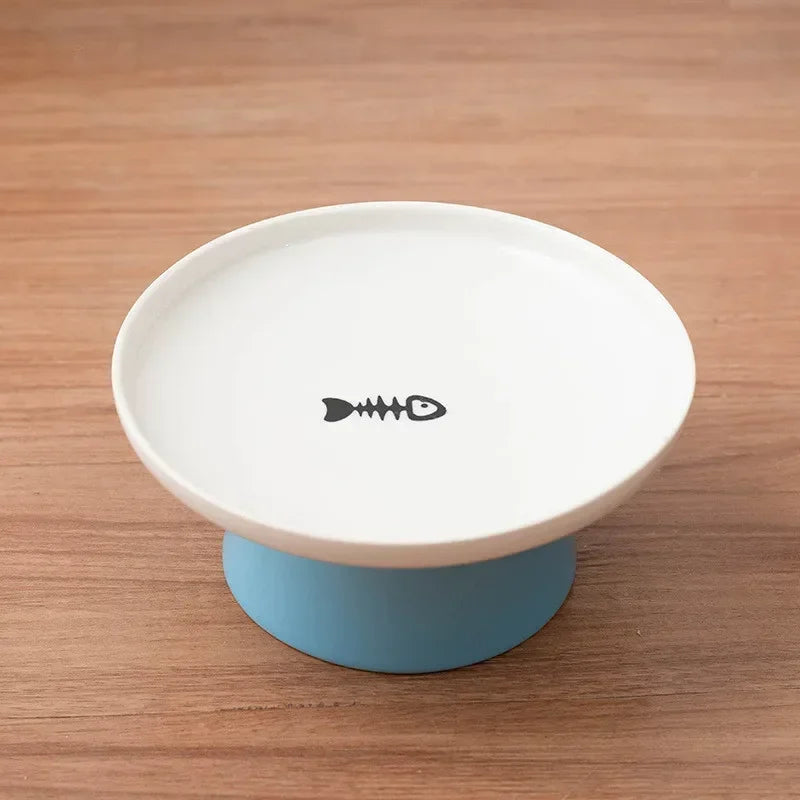 Ceramic Pet Bowls Food, Water Dish for Cats