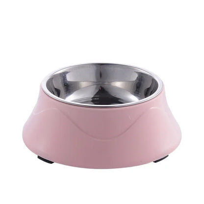 Pet Feeding/Water Dishes Non-slip Base Stainless Steel