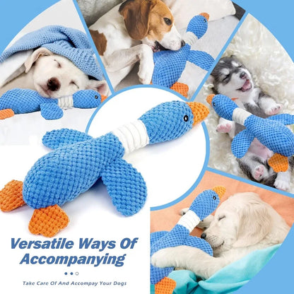 Dog Toys for Aggressive Chewers Small Medium Large, Crinkle Squeaky Plush Dog Puppy Chew Toy