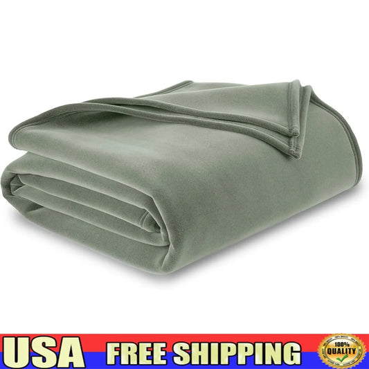 Super Soft Lightweight Insulating Plush Blanket ,Machine Washable Durable 90x90