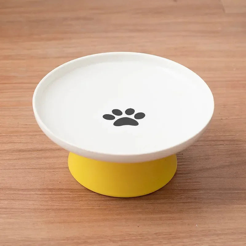 Ceramic Pet Bowls Food, Water Dish for Cats