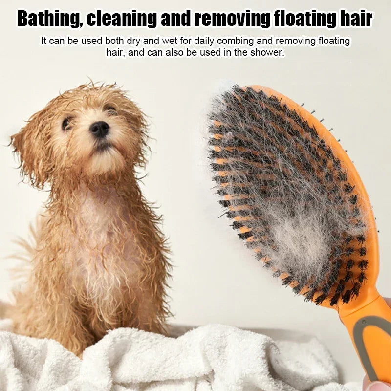 Double-sided Combs for Cats, Massage Dog Grooming Brush