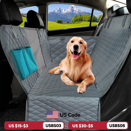Waterproof Pet Travel Hammock  Back Seat Protector