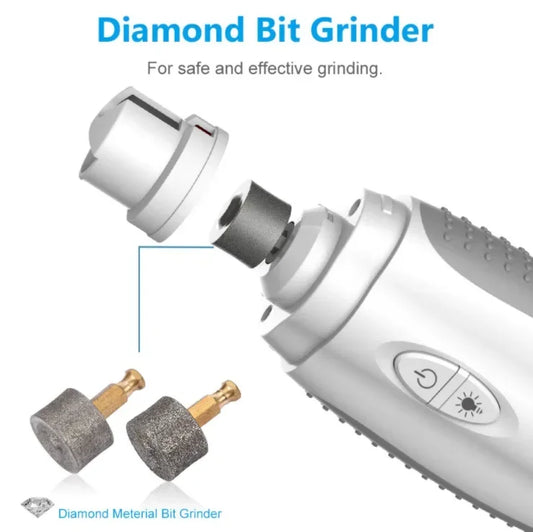 Rechargeable Pet Grinder Grooming Trimmer Electric Cat Paws Cutter