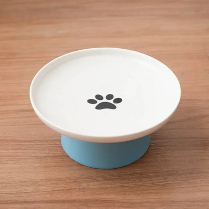 Ceramic Pet Bowls Food, Water Dish for Cats