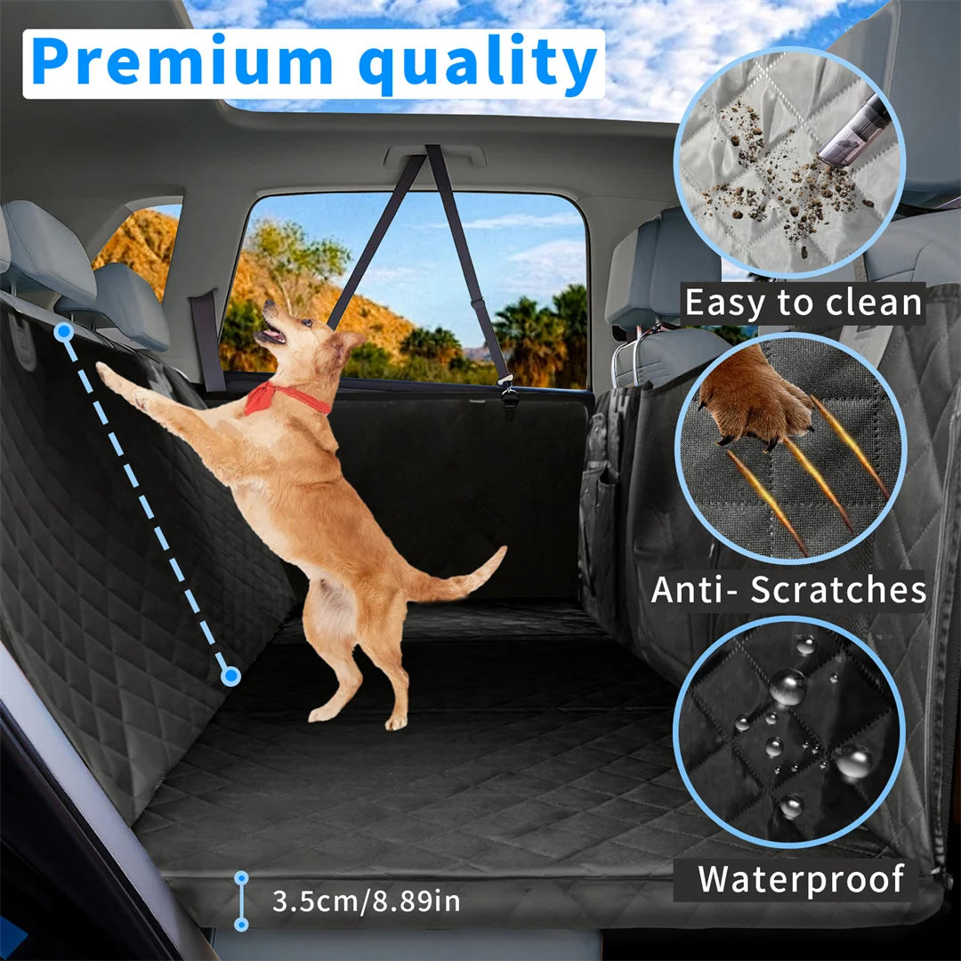 Waterproof Pet Travel Hammock in Cars Scratch-Proof
