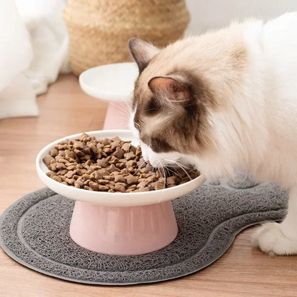 Ceramic Pet Bowls Food, Water Dish for Cats