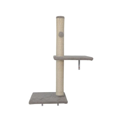 Wallmounted Cat Tree Cat Furniture with 2 Cat Condos House 3 Cat Wall Shelves 2 Ladder 1 Cat Perch Sisal Cat Scratching Posts a