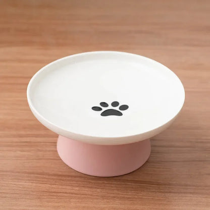 Ceramic Pet Bowls Food, Water Dish for Cats