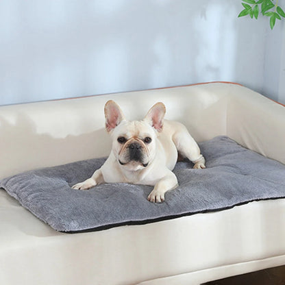 Short Plush Pet Heated Thickened Sleeping Mat, S & L