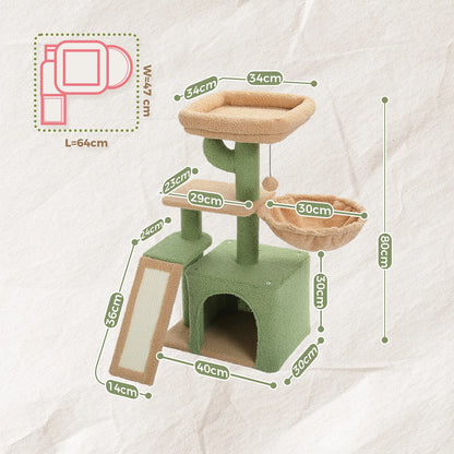 Indoor Cat Scratching Posts, Hammock,  Removable Top