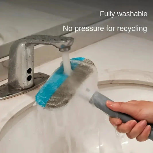 Ergonomic Long-Handle Pet Brush Nylon Bristles, Gentle Massage, Easy Clean, Durable